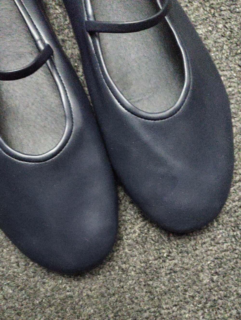 Jeffrey Campbell Navy Mary Jane Flats - Picture 4 of 12